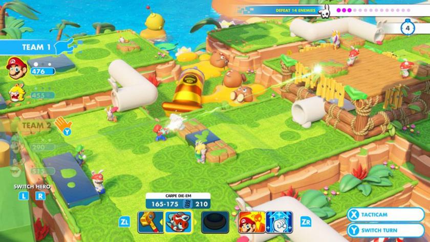 Switch游戏 -马里奥疯狂兔子:王国之战 Mario+Rabbids:Kingdom Battle-百度网盘下载插图3-小白游戏网 Switch游戏 -马里奥疯狂兔子:王国之战 Mario+Rabbids:Kingdom Battle-百度网盘下载插图3-小白游戏网
